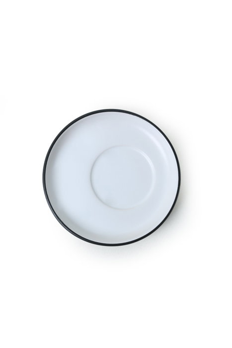 Hermia Juego de tazas de café de gres Blanco mate
